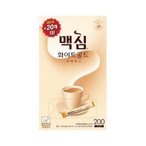 [동서식품] 맥심화이트골드커피믹스_180T+20T